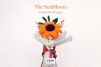 The Sunbloom – Handmade Sunflower Bouquet