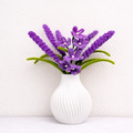 Lavender Bliss – Handmade Floral Vase