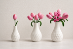 Pink Whisper – Handmade Floral Vase Decor